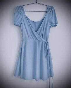 Tally Weijl Satin Wrap Dress