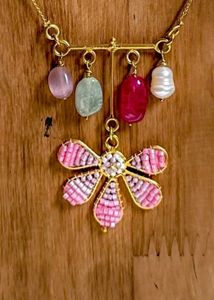 Flower Pendant Necklace