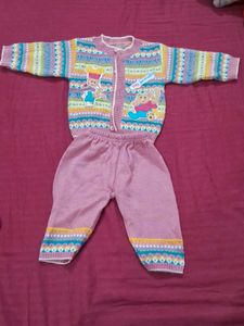 Cute Kids Knitted Outfit