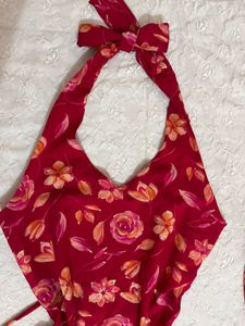 Valentine special Halter y2k top