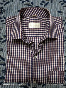 Checked Shirt Blue 🔵 New condition