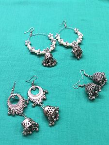 New 3 Earring Combo ✅✨🆕🎁