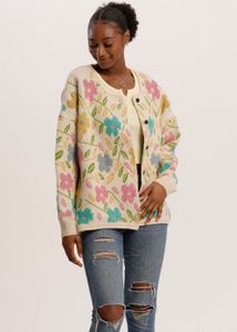 Flower Power LOOSE Fit Cardigan