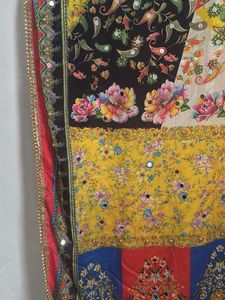 Colorful Dupatta with Mirror Work