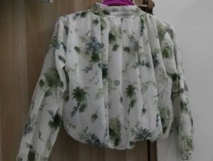 Floral Print Fabric Top