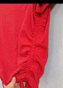 Drawstring Pullover Top
