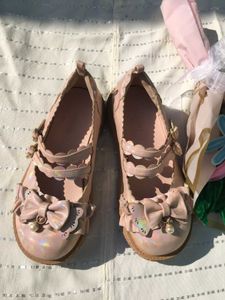 Pink Lolita Style Shoes ladies