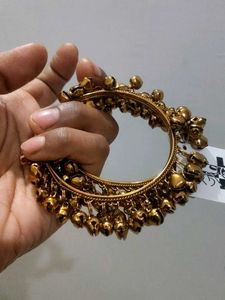 New With Lable Unused Golden Gingle Bangles