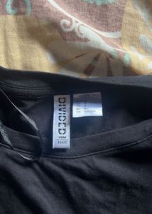 H&amp;M Black Long Sleeve Top