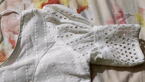White Cotton Stylus Blouse