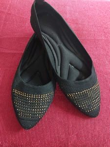 Black Slip Ons
