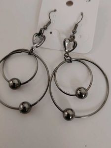 New Pair Of Silver Hoops