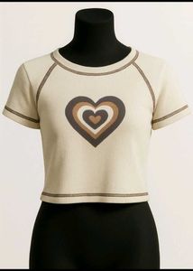 Retro Heart Graphic Tee