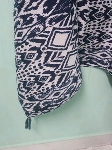 Sleeveless Crepe Shrug