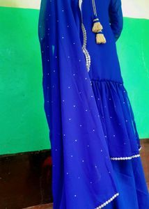 Handmad stylish kurti set with 2.5 mtr dupatta