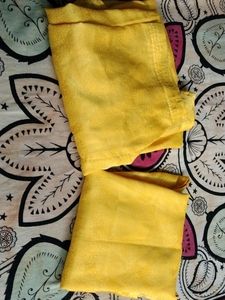 Beautiful Golden Yellow Suit Without Duppatta