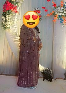 Boutique Design Heavy Mirror Work Lahenga Saree
