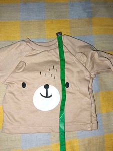Cute Bear Graphic Baby Sweatshirt