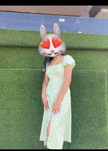 URBANIC Slit Dress