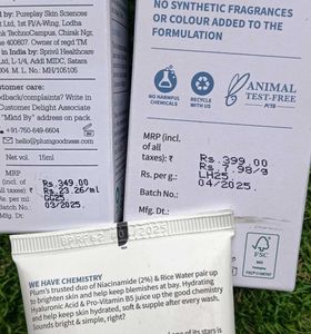 Plum Niacinamide &amp; Rice Water Skincare Combo
