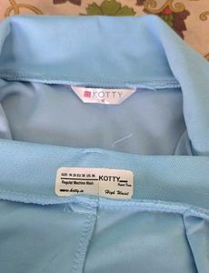 Kotty Blue Formal Coord Set