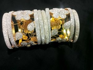 Sparkling Bridal Bangles