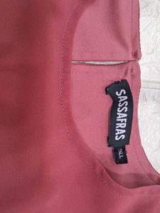 Pleated Long Sleeve Top