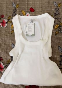 H&M White Tank Top