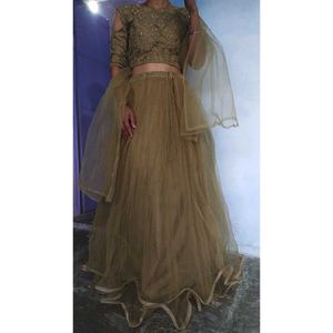 Golden Lehenga