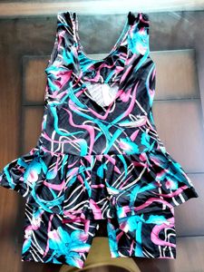 Funky Pattern Swimsuit
