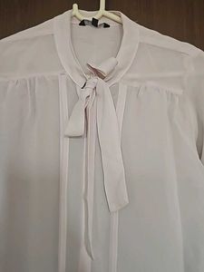 Formal Shirt With Tie Up Detail
