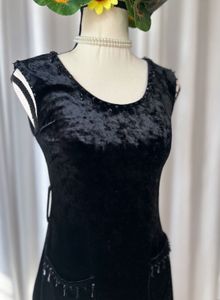Korean Velvet Dress