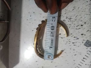 Vintage Gold Tone Bangle Bracelet