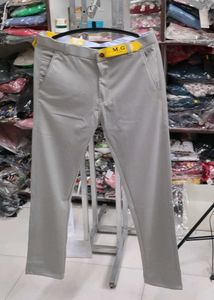 Stylish Grey Casual Pants