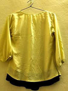 Yellow Tunic Top