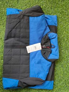 Heavy Quality Blue &amp; Black Color  Puffer Jacke