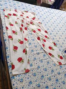 Elegant Floral Print Kurta
