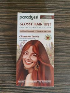 Cinnamon Brown Glossy Hair Tint