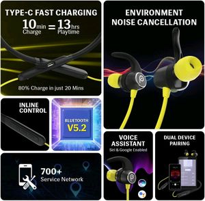 New Lava Probuds N11 Bt Neckband With Mic
