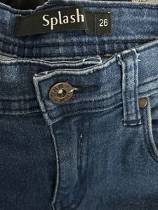 Splash Denim Shorts