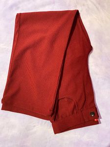 Burgundy Corduroy Pants