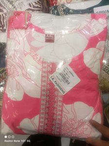 Floral Print Kurta