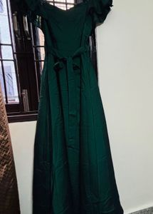 Elegant Green Maxi Dress