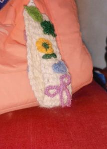 Crochet Wristlet Keychain