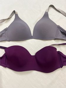 Lightly Padded Bra (Pack Of 2)