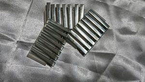 Silver Tone Hair Clips (Set of 3)