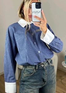 Checkered Blue Chic Shirt