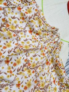 Floral Print Mini Dress