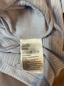 H&amp;M Viral Lace Top Blue