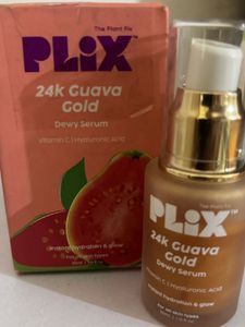 Plix 24k Guava Gold With Vitamin C/hyalueonic Acid